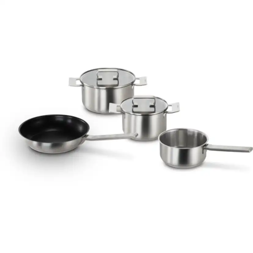 Kökkärl Bosch HEZ9SE040 Set 4 st Rostfria Kastruller & Stekpannor
