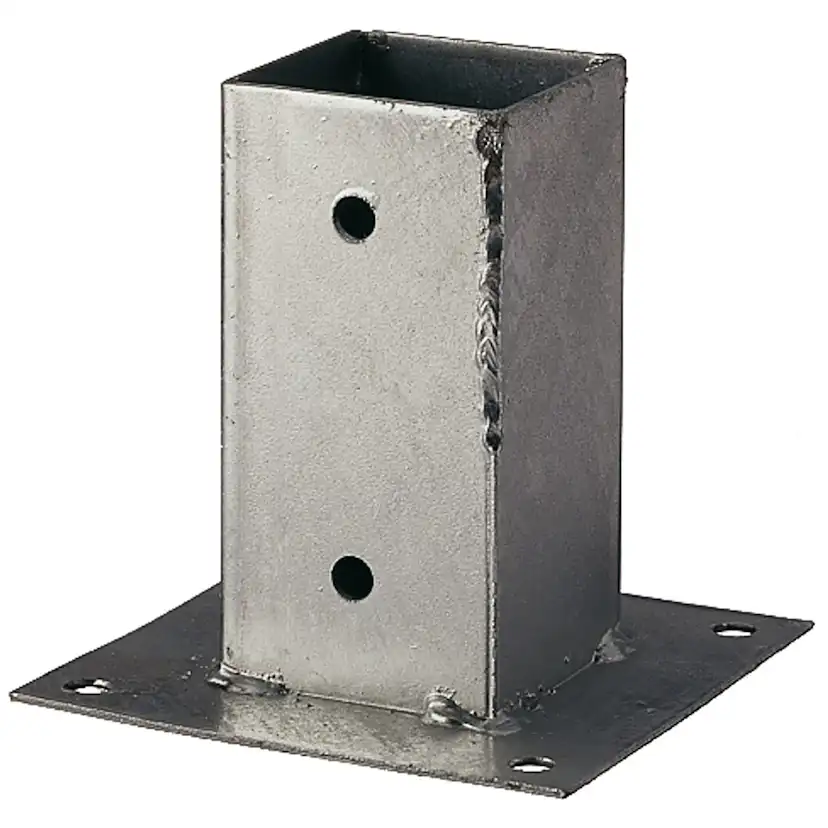 Fundament 71x71 bult .galvad Bult. 71 x 71 mm Galvaniserad