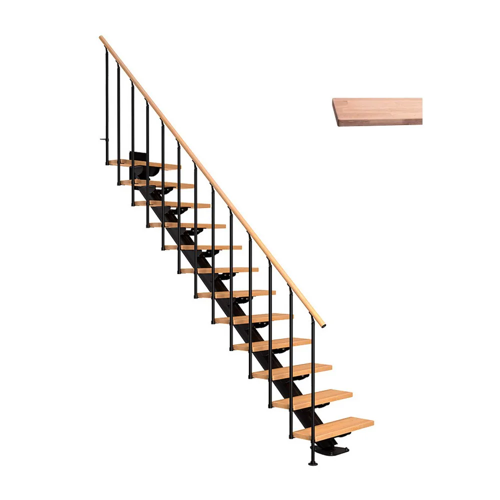 SYDNEY ek vit-oljad rak svart CLASSICII 11S 75W Svart, Bredd: 750 mm, Max Takhöjd: 2700 mm