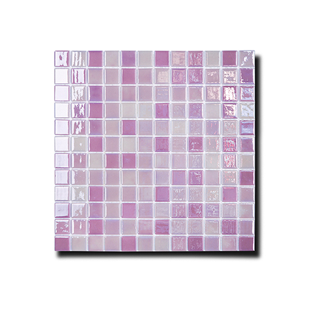 Mosaik Lhådös Glasmosaik Mix Rosa 2,5x2,5 cm