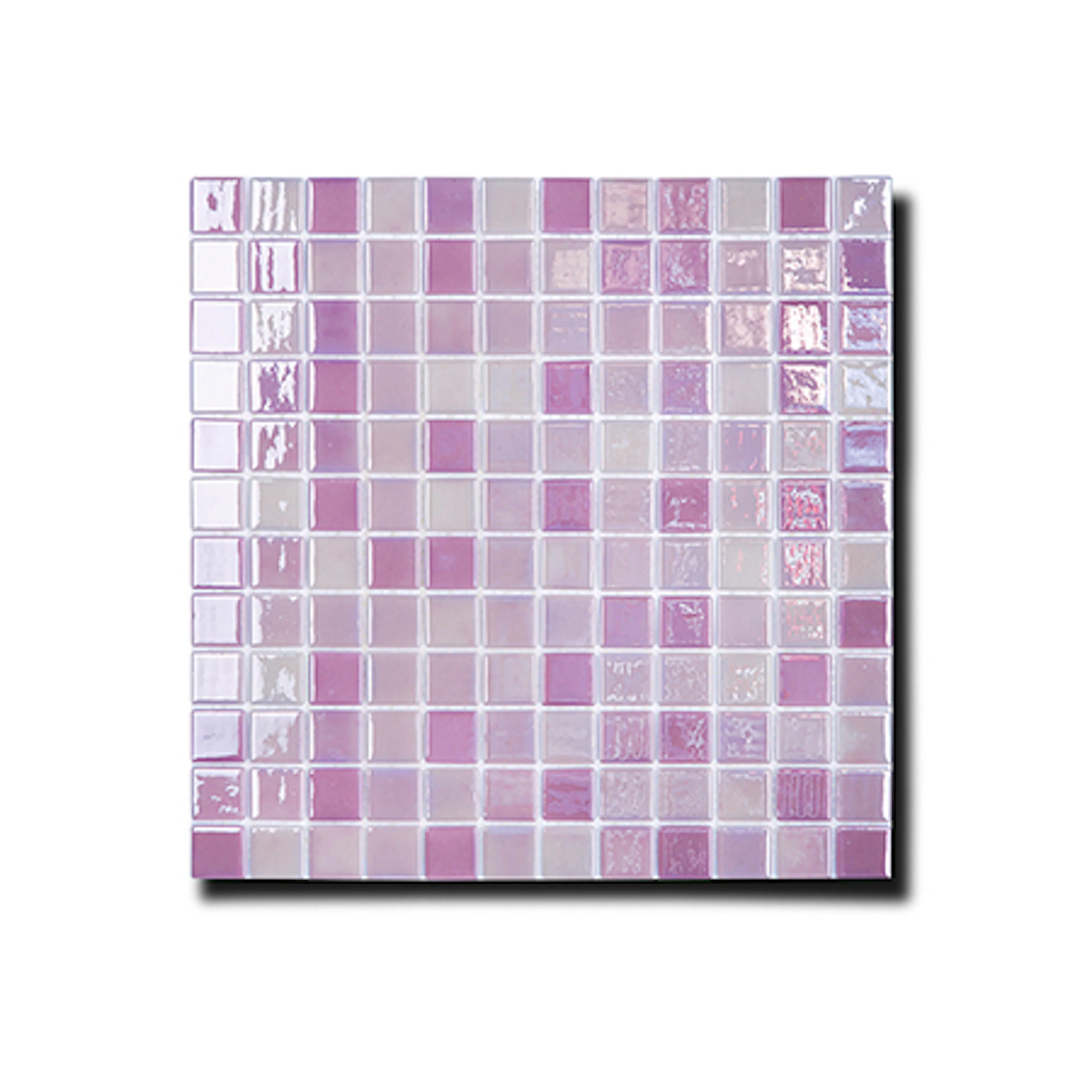 Mosaik Lhådös Glasmosaik Mix Rosa 2,5x2,5 cm