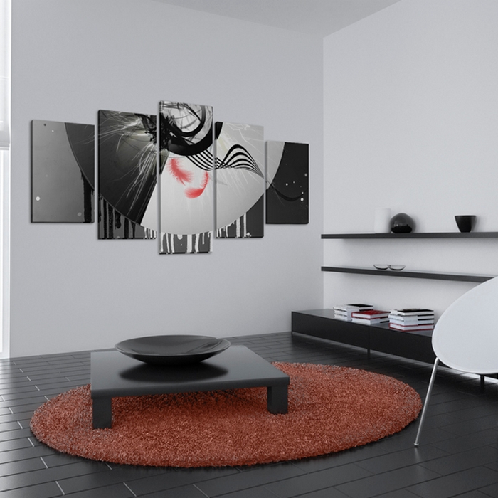Tavla Arkiio Metal With Red Accents