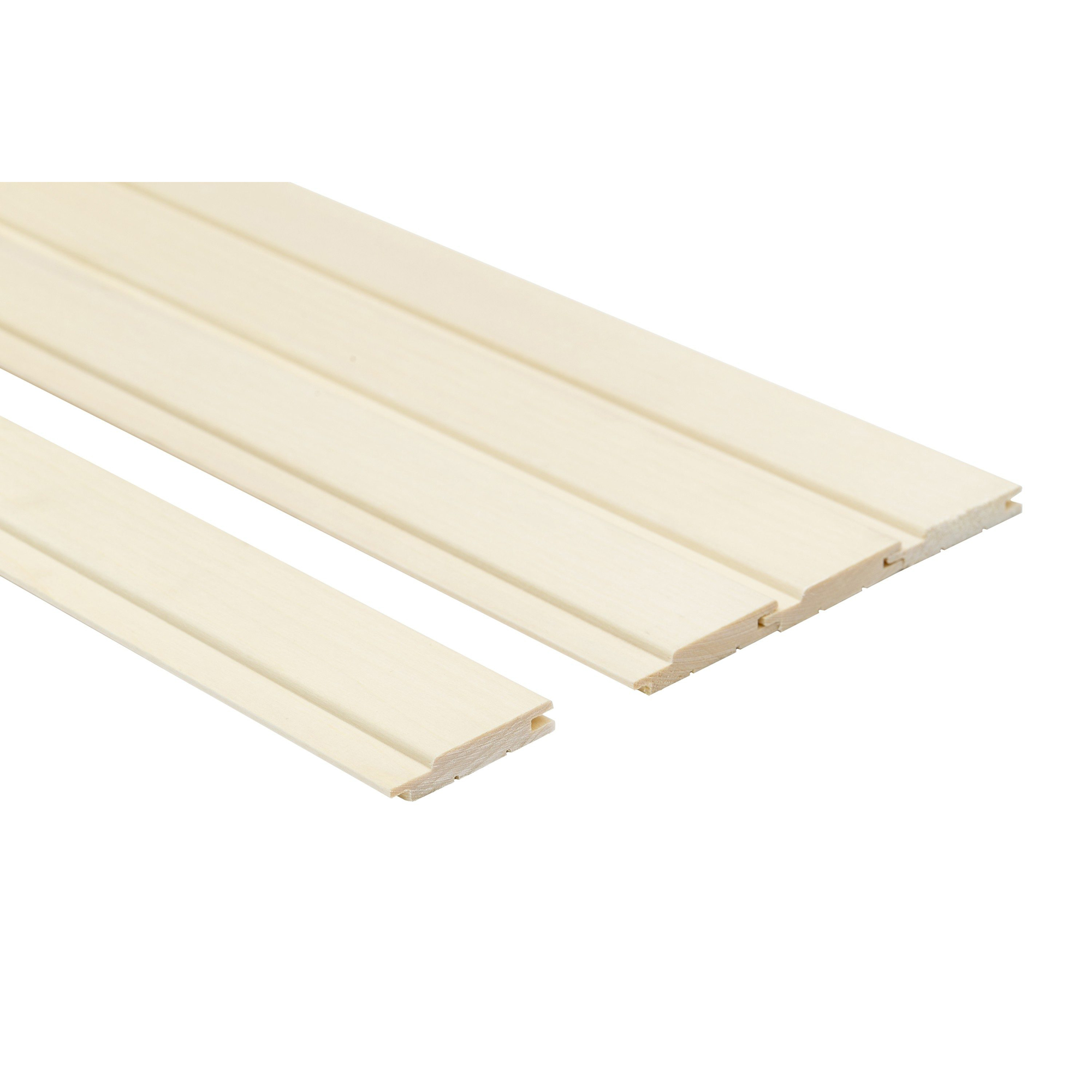 Bastupanel Sauna Sweden Asp STP  12x65x2700 mm Längd: 2700 mm