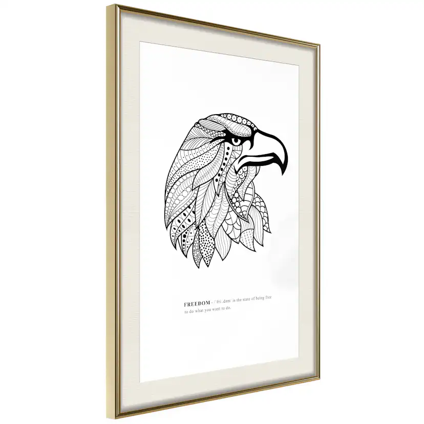 Poster Artgeist Affisch Eagle of Freedom