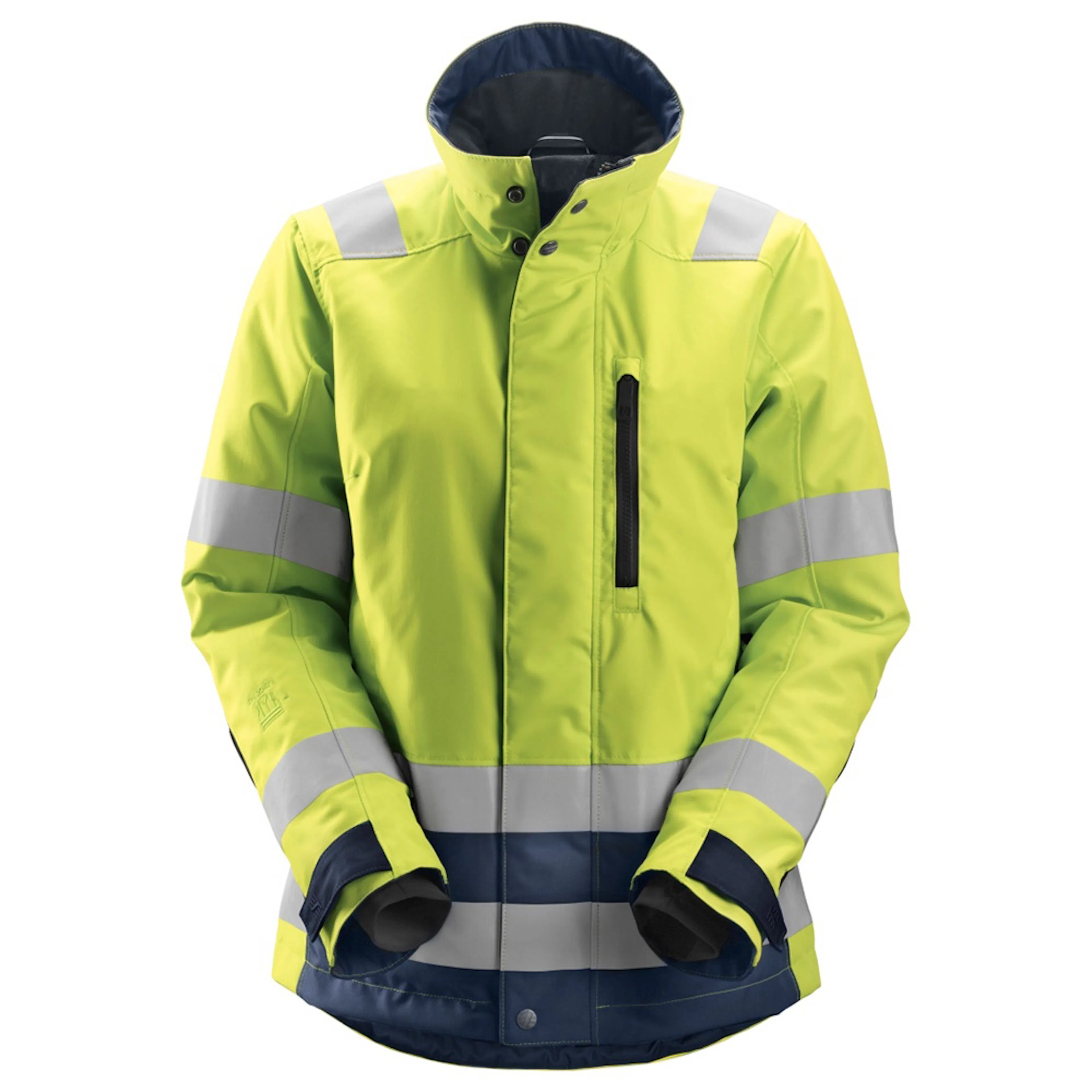 High Visibility Yellow - Navy