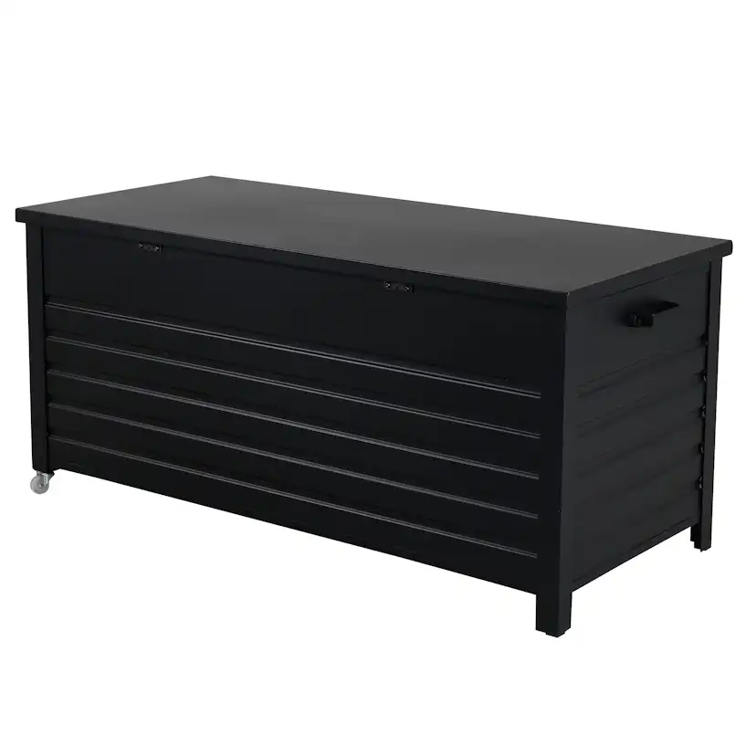 Elsa cushion box - black Svart