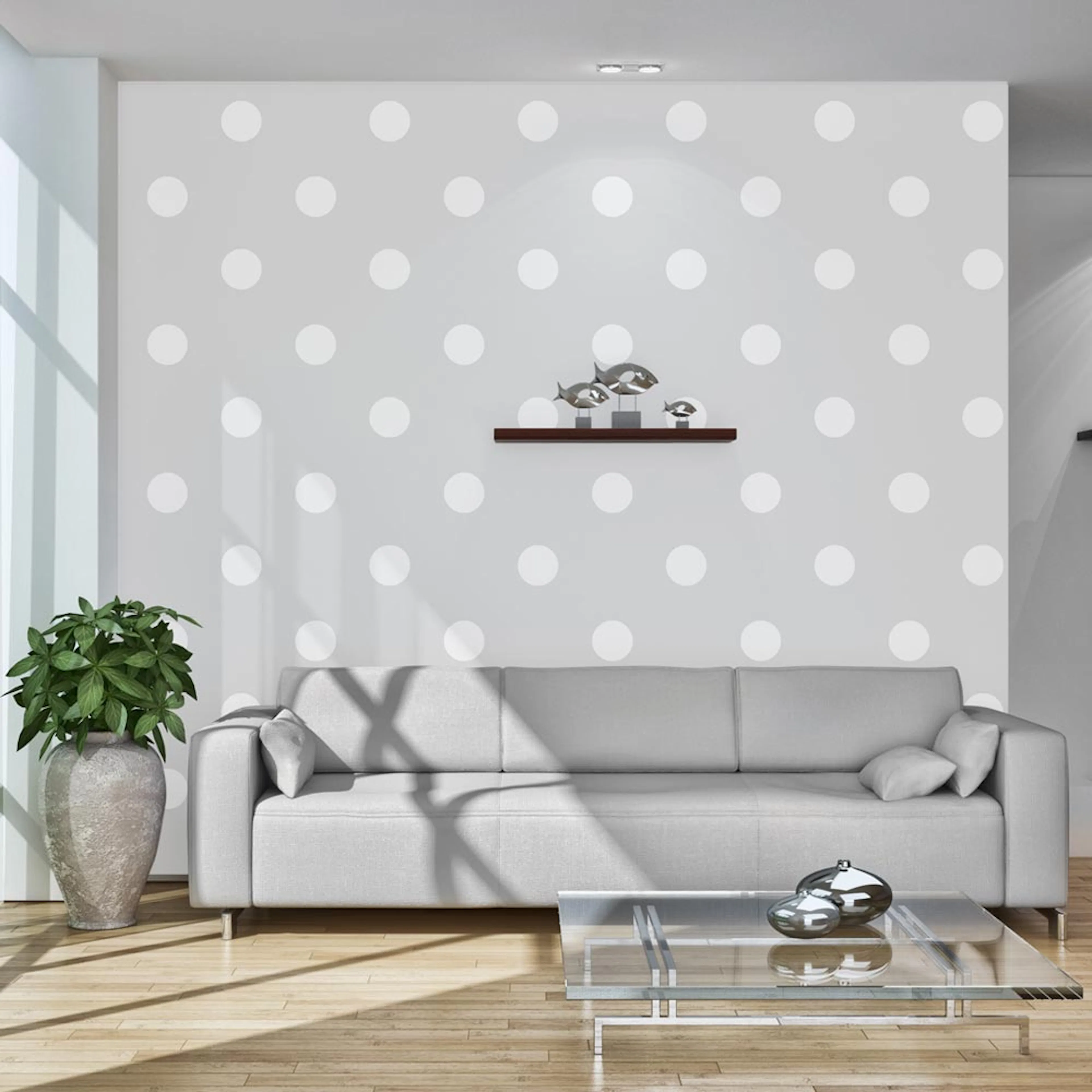 Fototapet Arkiio Cheerful Polka Dots