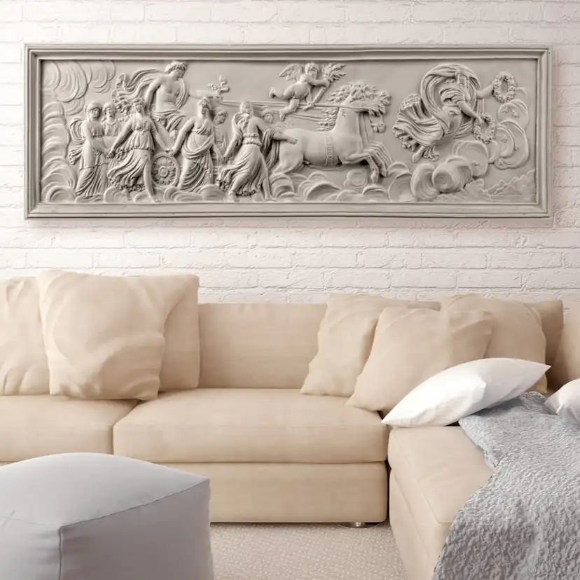 Tavla Arkiio Relief Apollo And Muses