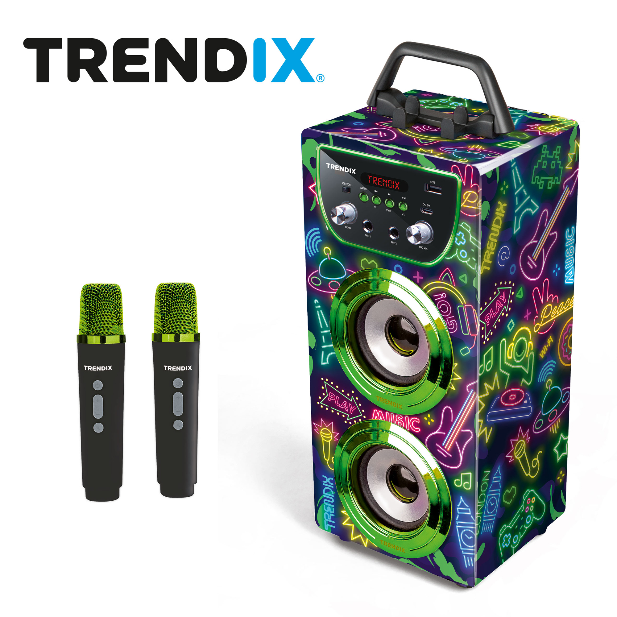 Karaokemaskin Trendix Neon World