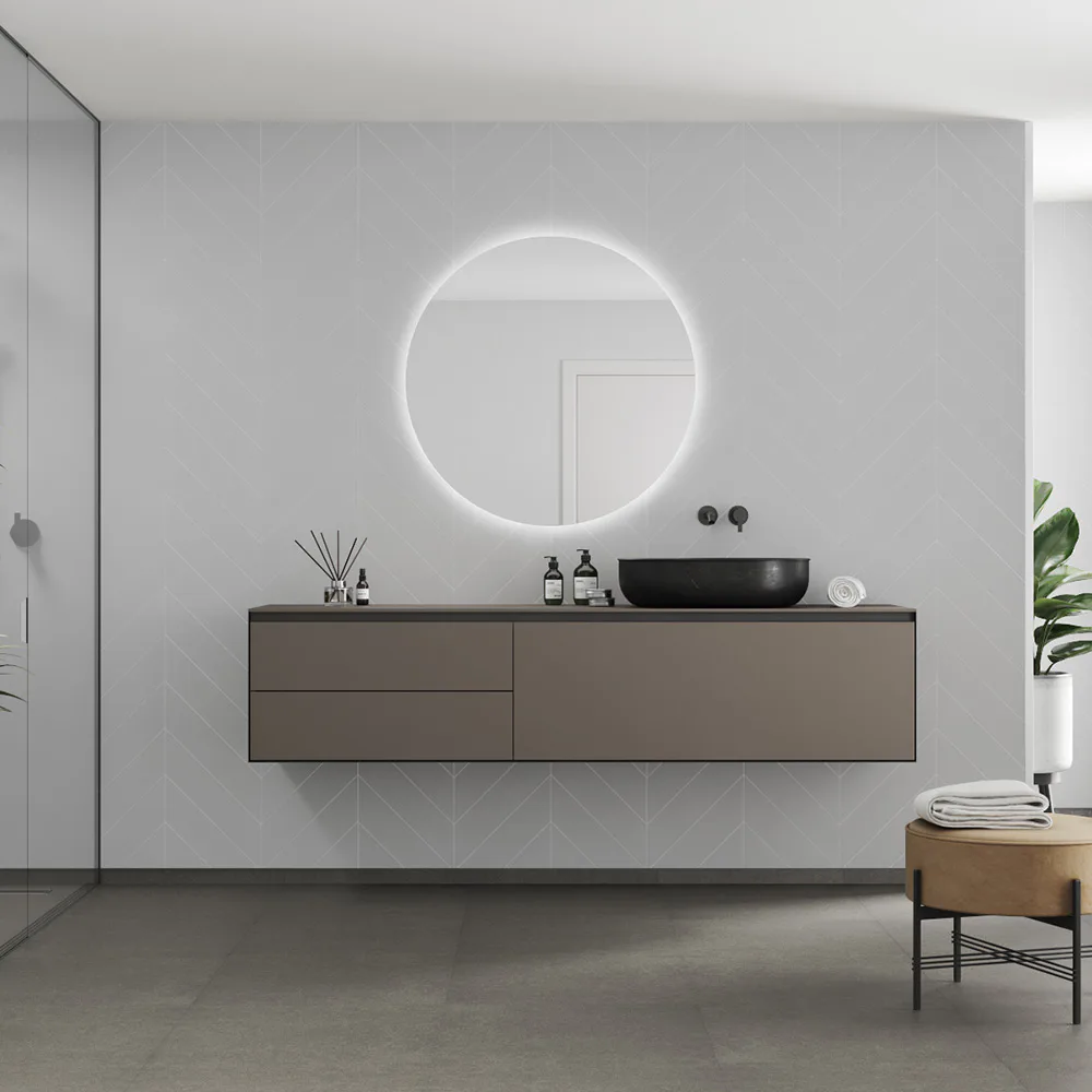 Våtrumsskiva Fibo 2090-M78 EM Light Grey 10x620x2400 mm