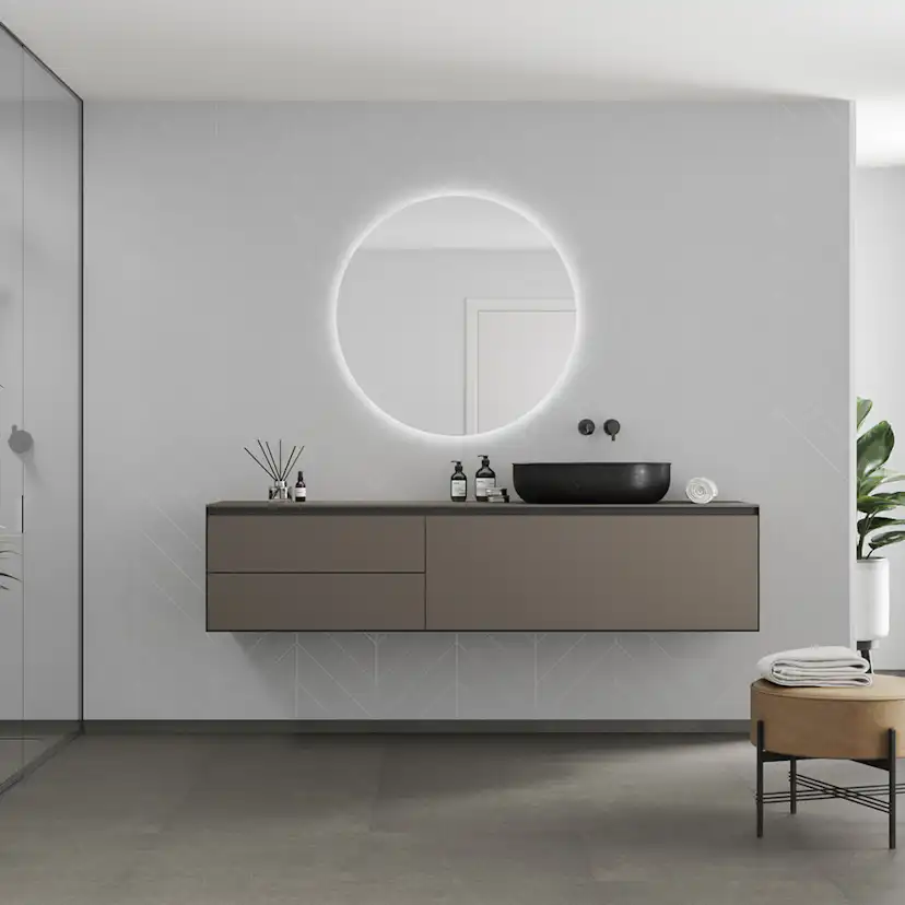 Våtrumsskiva Fibo 2090-M78 EM Light Grey 10x620x2400 mm