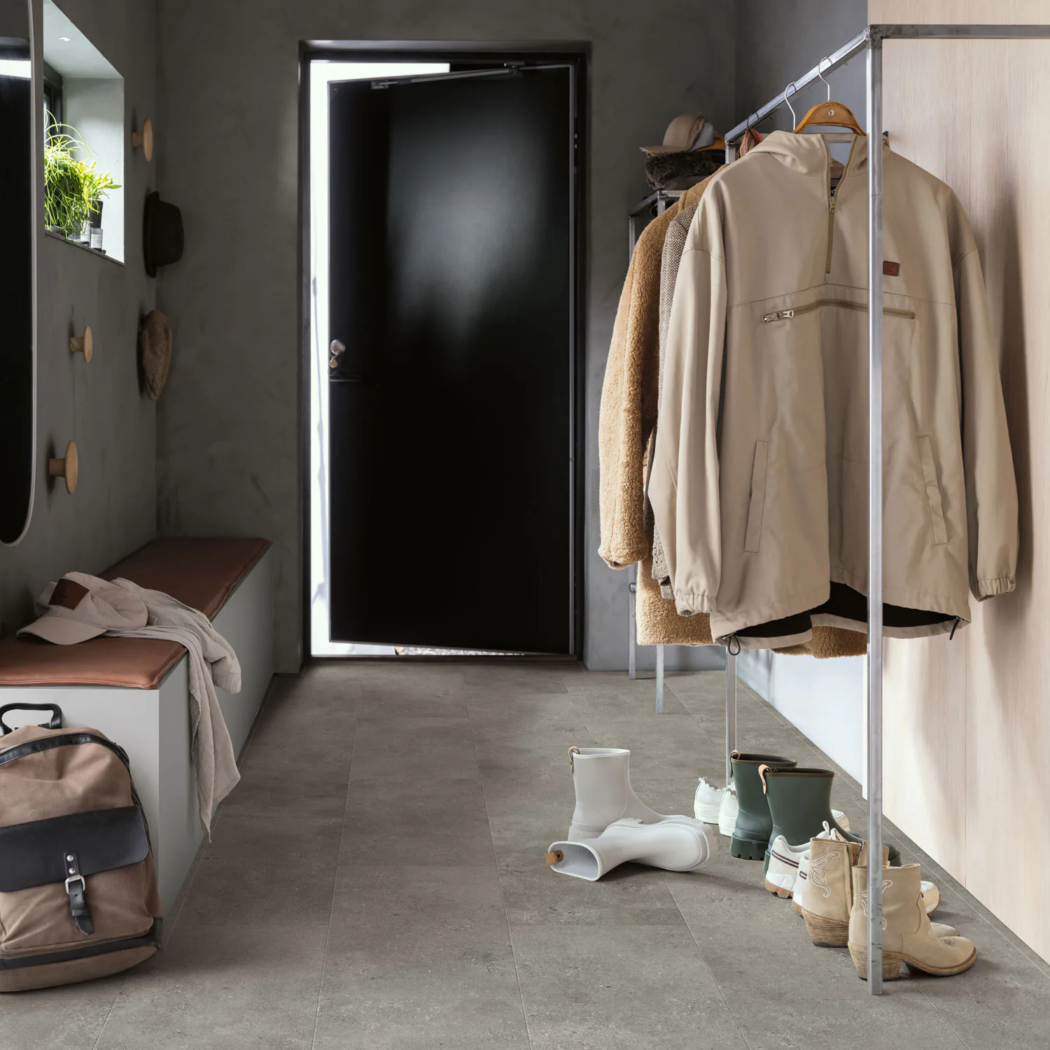 Vinylgolv Pergo Viskan Pad Pro Grey Gritty Stone