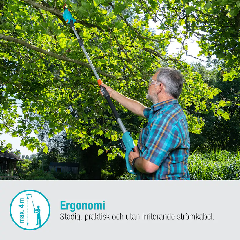 Teleskopisk Stångsåg Gardena TCS 20/18V P4A utan Batteri