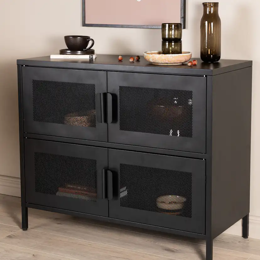 Nett Cabinet - Black Svart