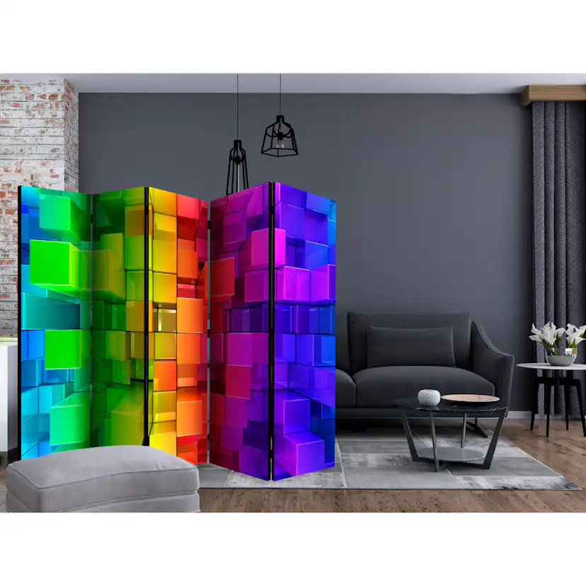Rumsavdelare Arkiio Colour Jigsaw II 225x172 cm