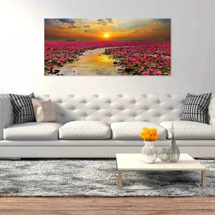 Tavla Arkiio Lily Field Wide 100x45