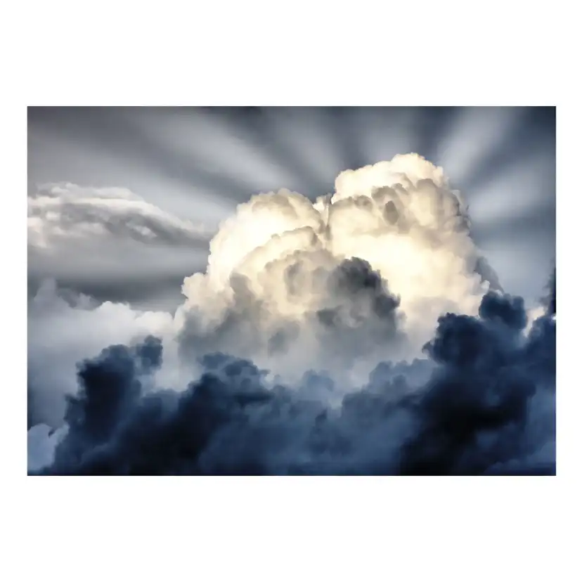 Fototapet Arkiio Strålar På Himlen