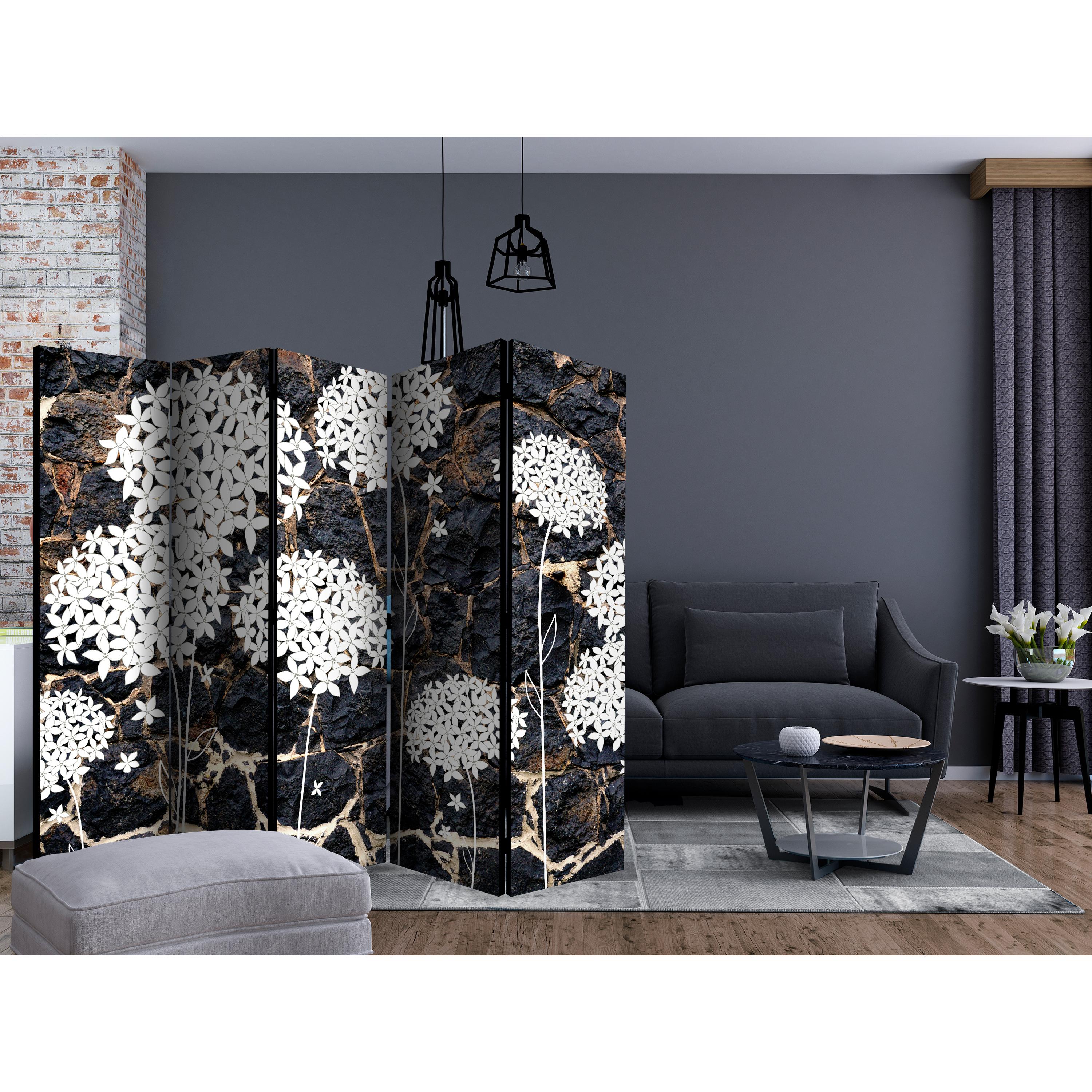 Rumsavdelare Arkiio Dark Garden II 225x172 cm
