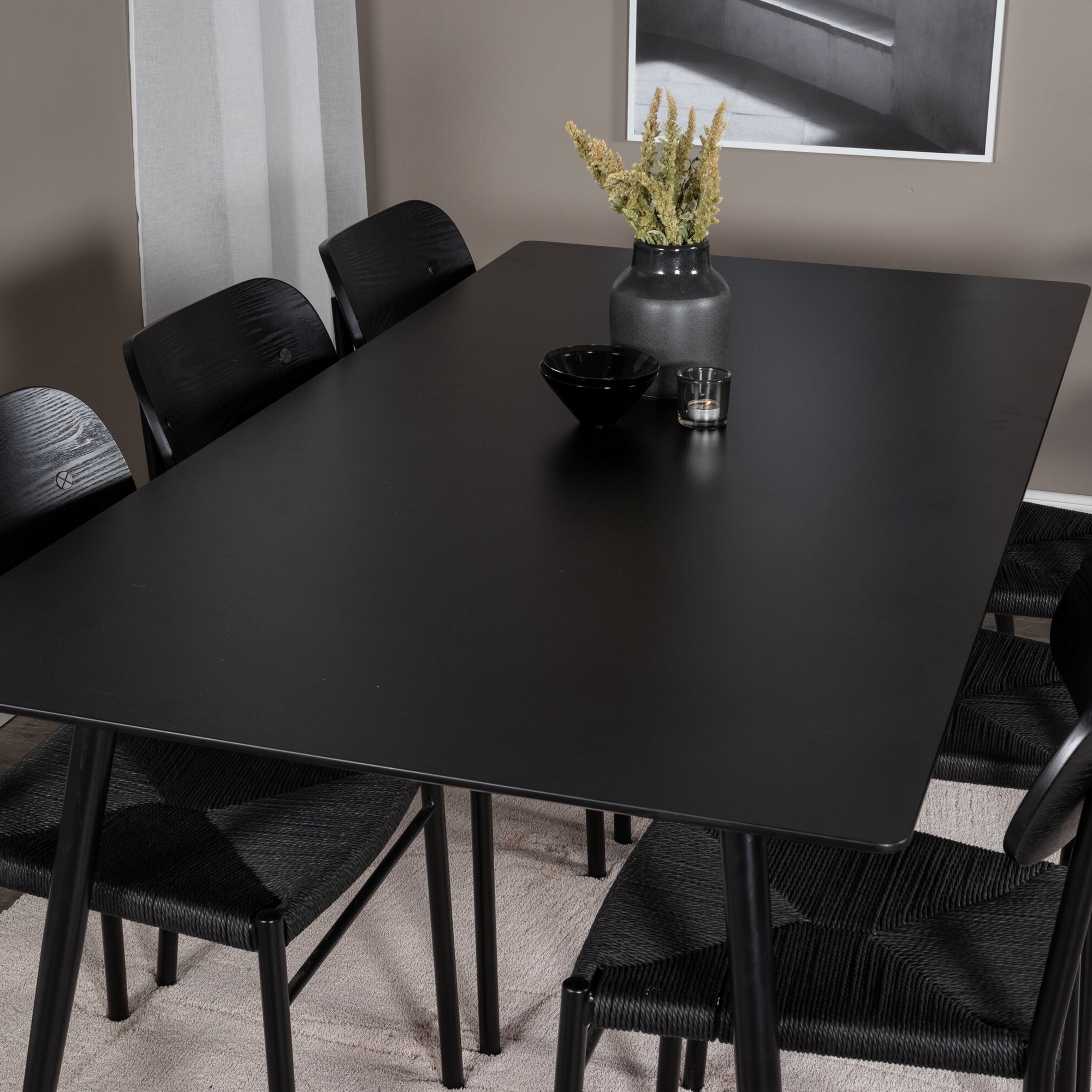 Matgrupp Venture Home Silar med 6st Polly Stolar