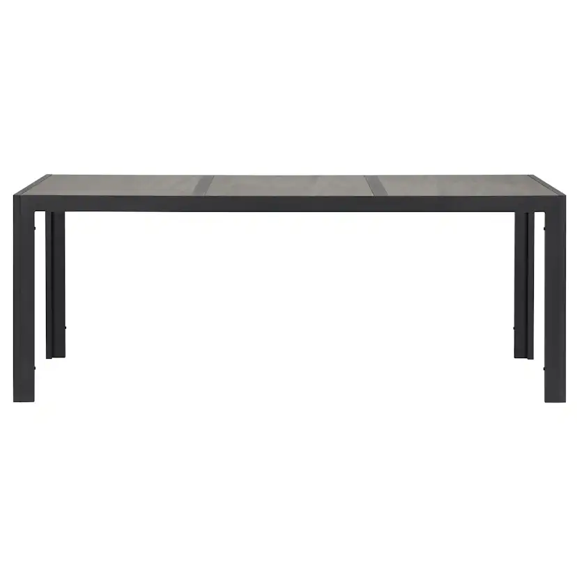 TRÄDGÅRDSBORD 195X90CM Grå