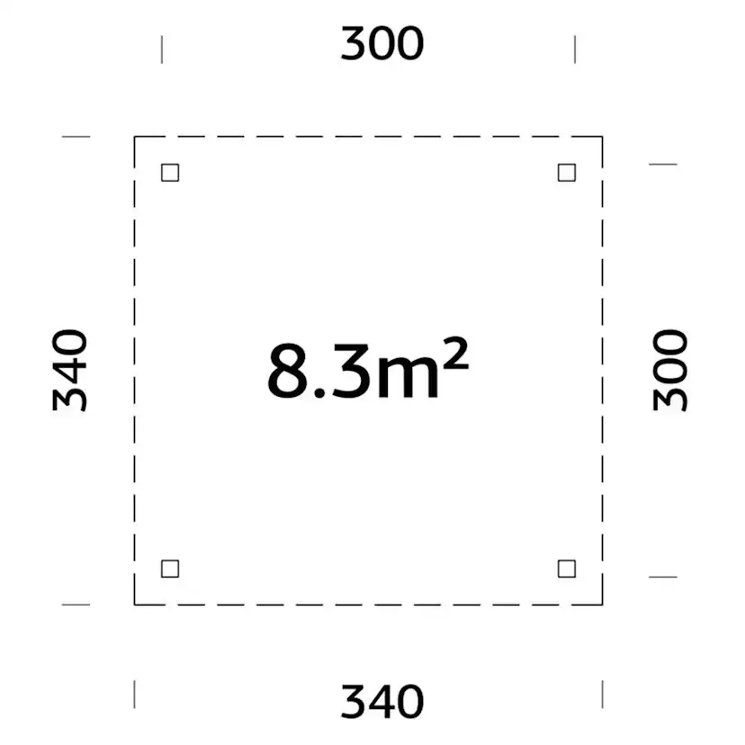 Uterum Palmako Lenna 8,3 m2