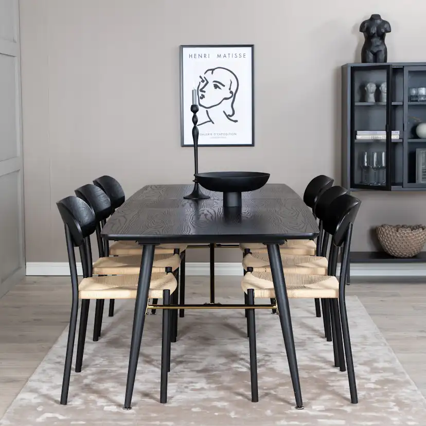 Matgrupp Venture Home Gold med 6st Polly Stolar