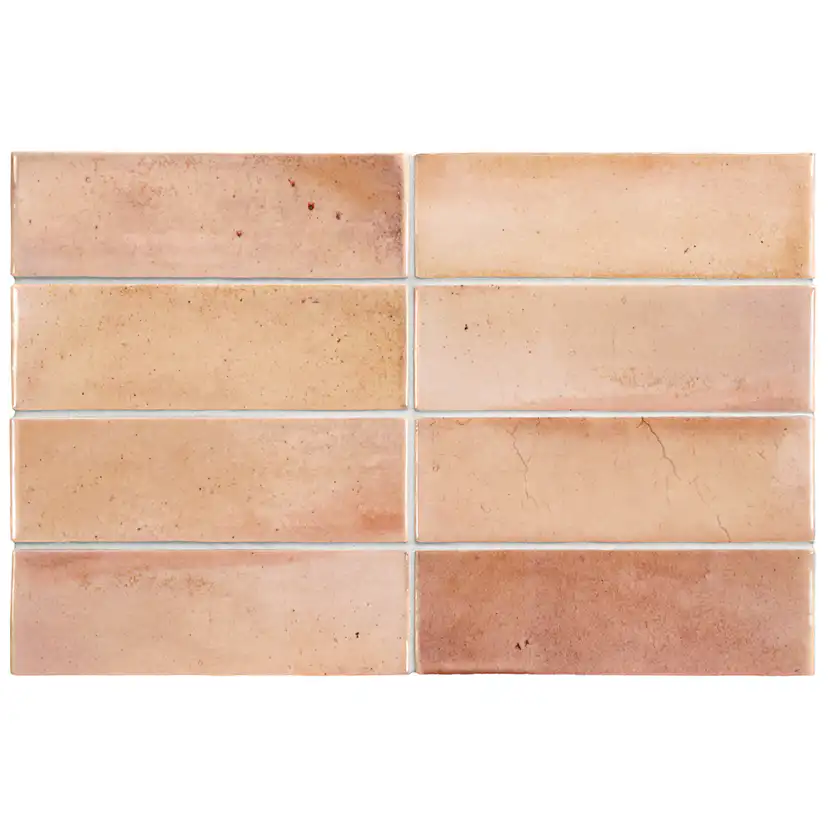 Kakel Lhådös Hanoi Pink 6,5x20 cm
