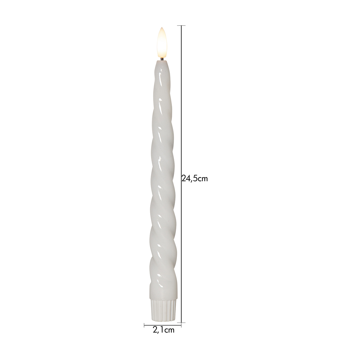 LED-Antikljus Star Trading Flamme Shine 2-pack