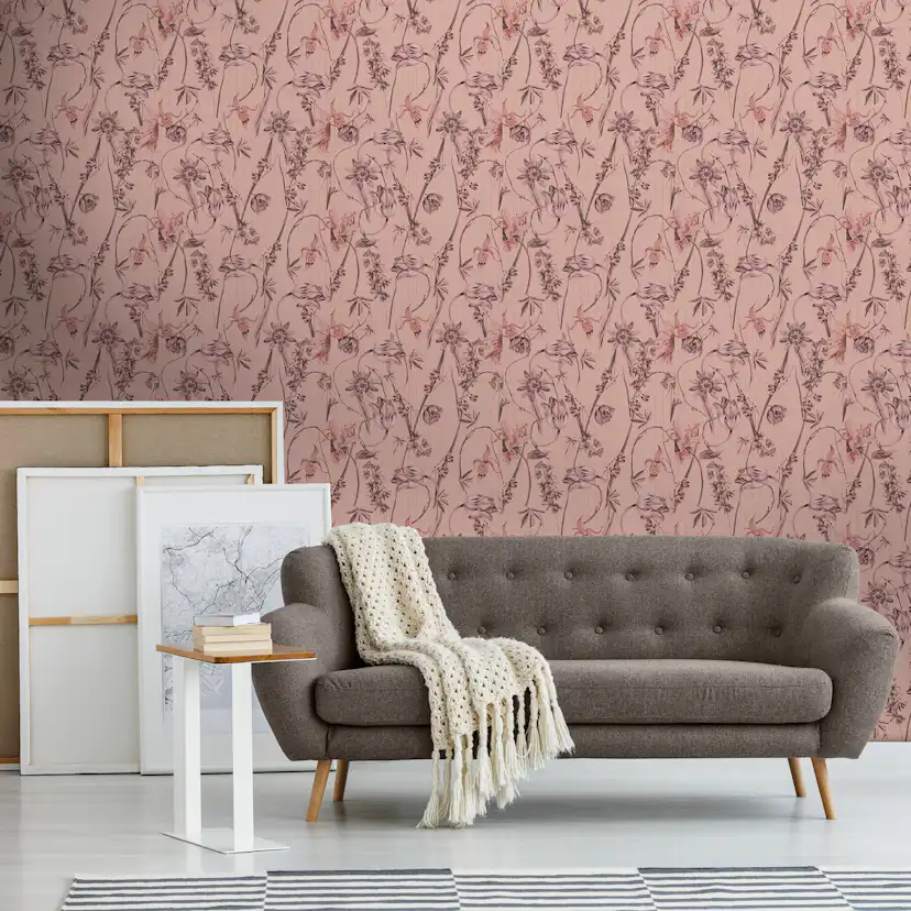 Tapet Superfresco Easy Nadine Old Pink Rosa