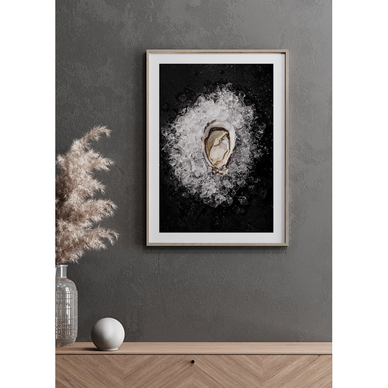 Poster Gallerix Oyster On Ice