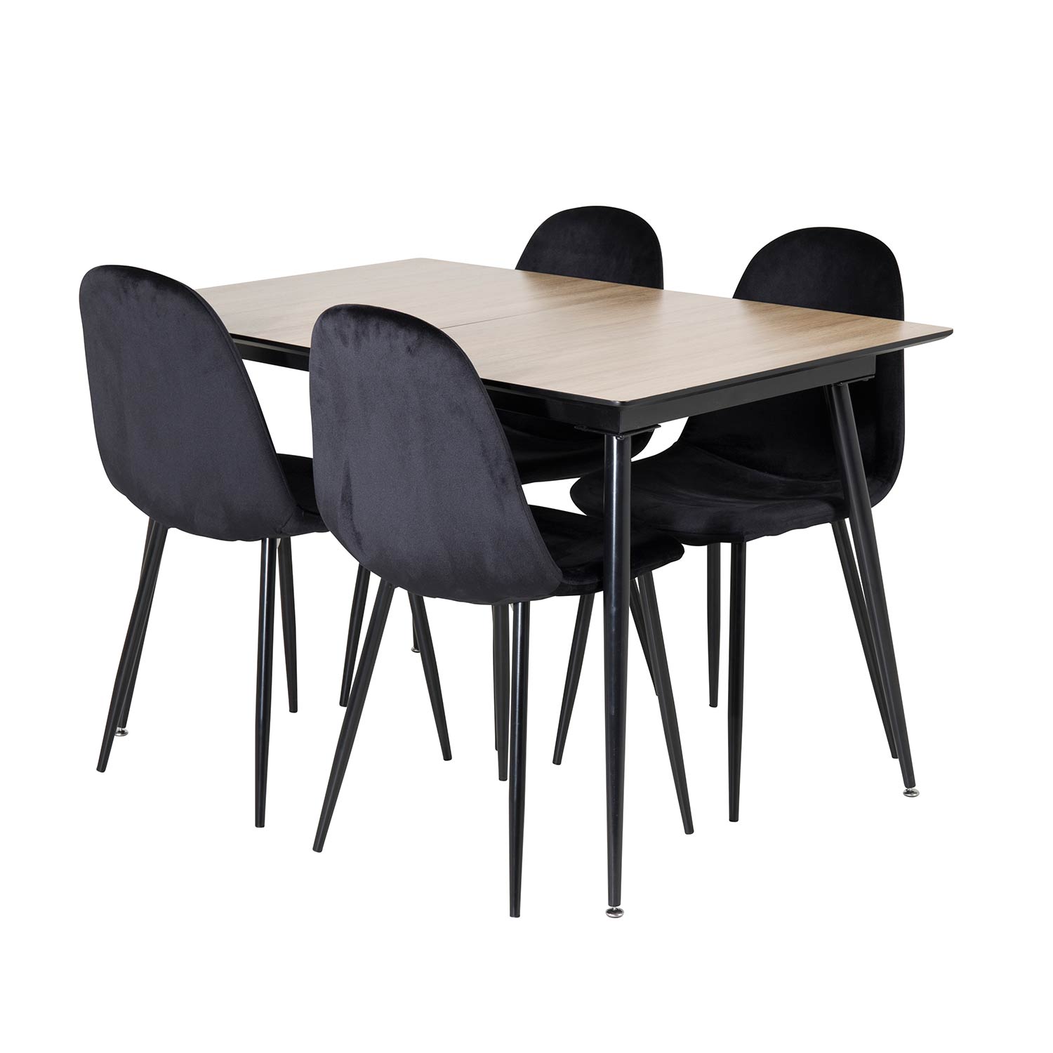 Matgrupp Venture Home Silvia med 4 Pobbie Stolar