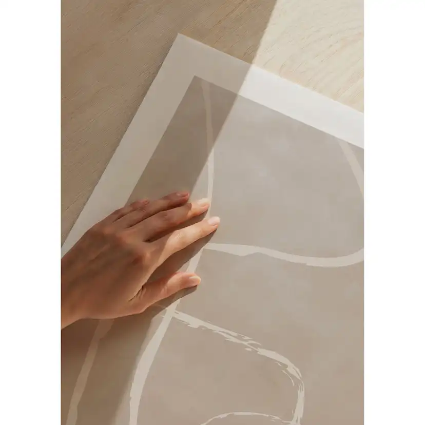 Poster Gallerix Line Art Inverted No1