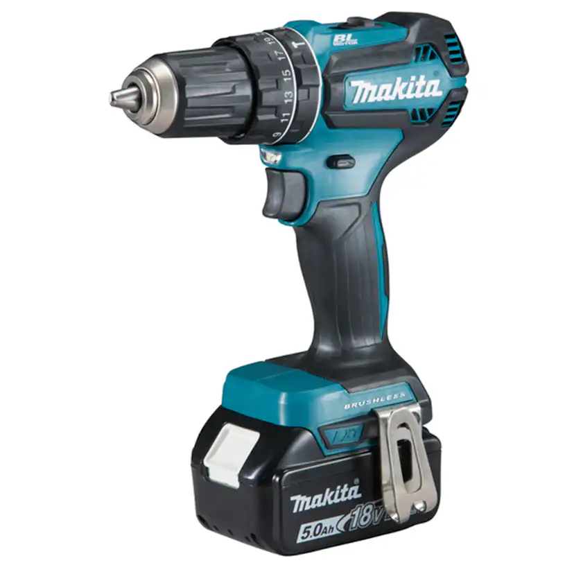 Slagborrmaskin Makita LXT DHP485RTJ med Batteri