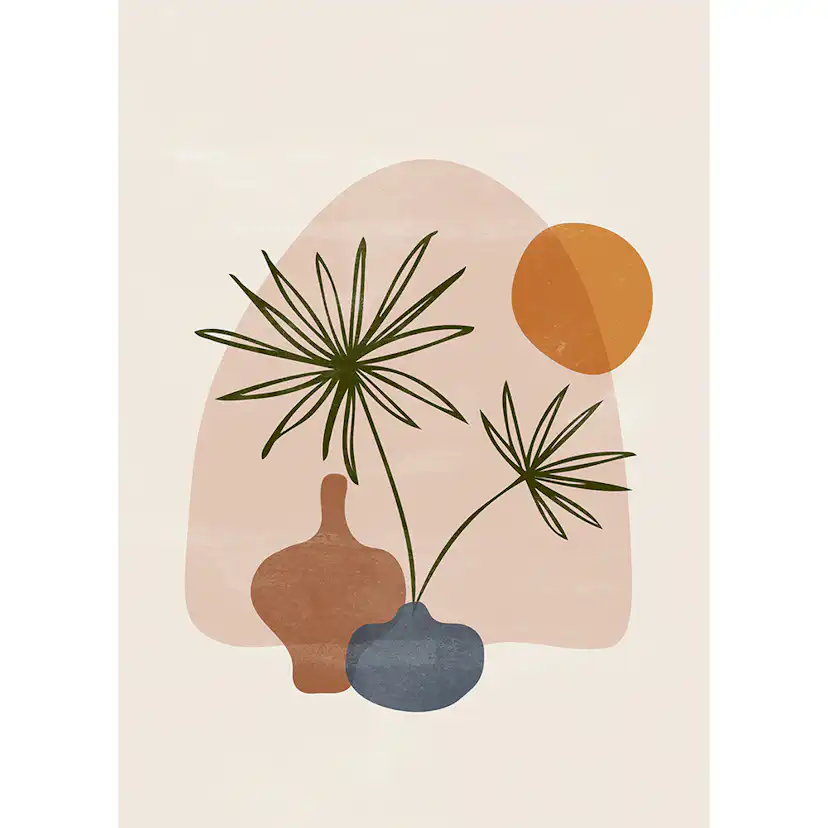 Posters Venture Home Wonderland 50x70 Beige