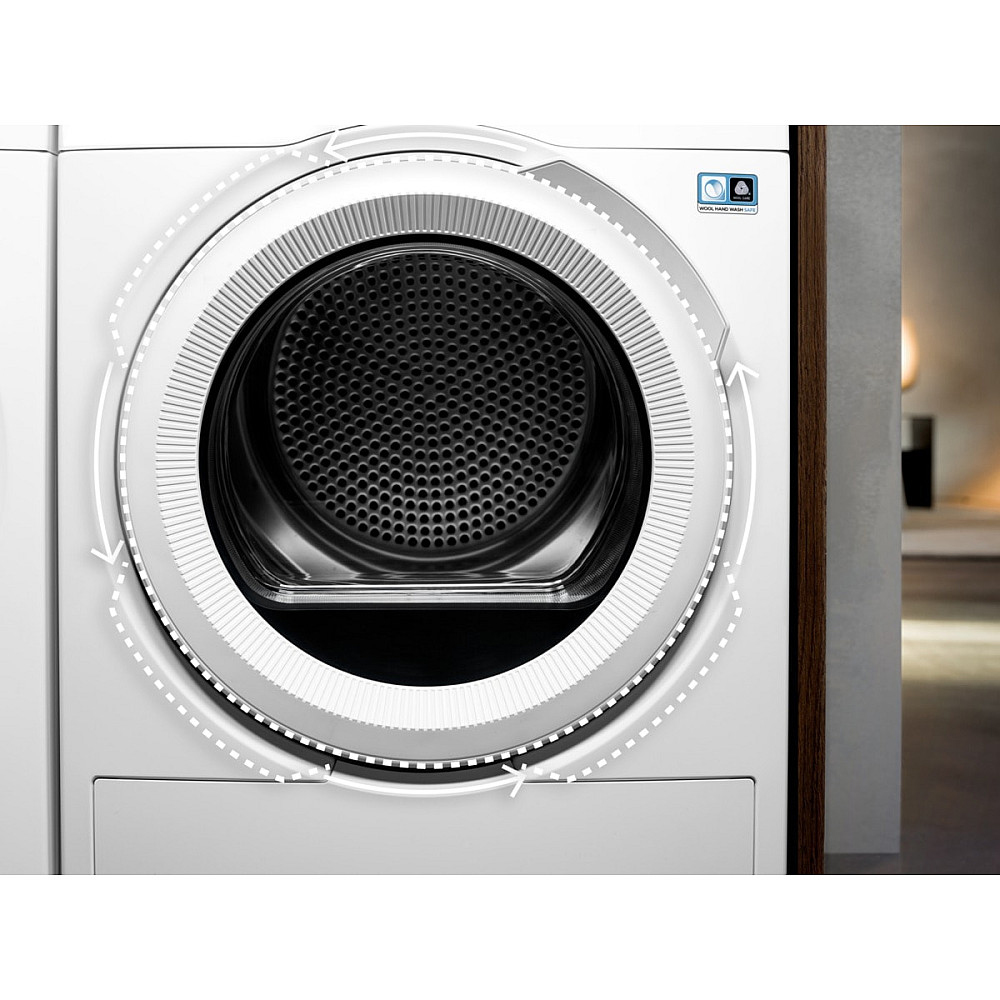 Värmepumpstumlare AEG SensiDry® TR702G84G med Energisparande Teknik Vit