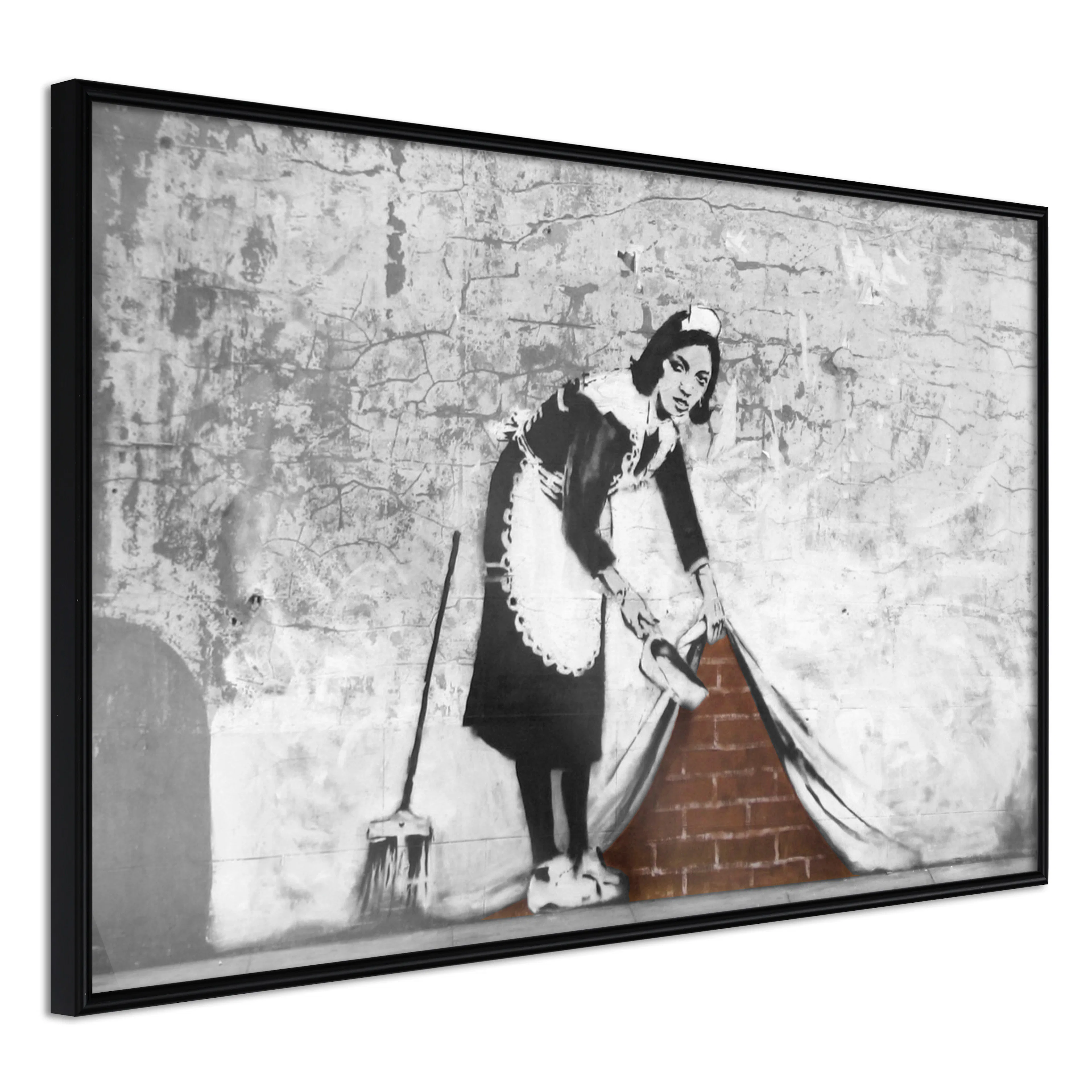 Affisch - Maid [Poster] 60x40 Svart ram, 60x40 cm