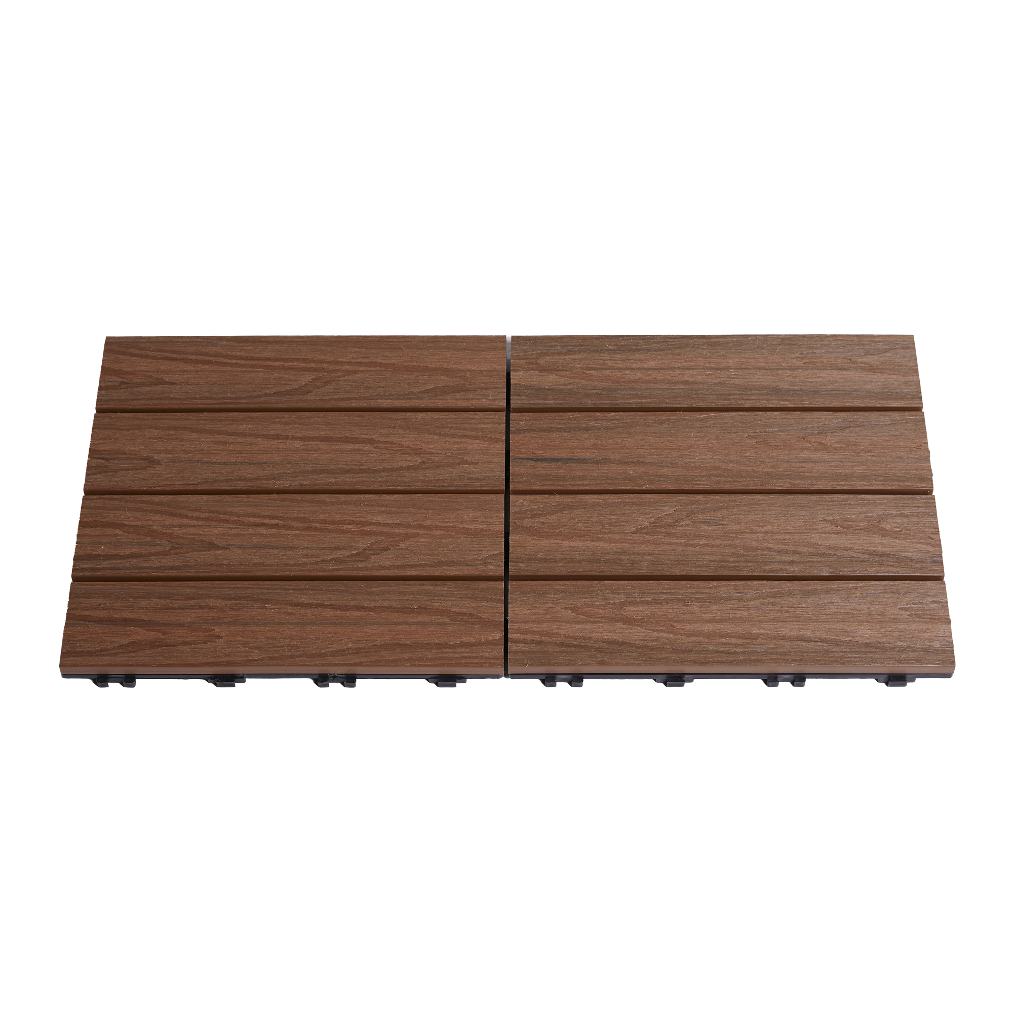 Terrassplatta Hortus Komposit 30X30 cm Teak 4-Pack