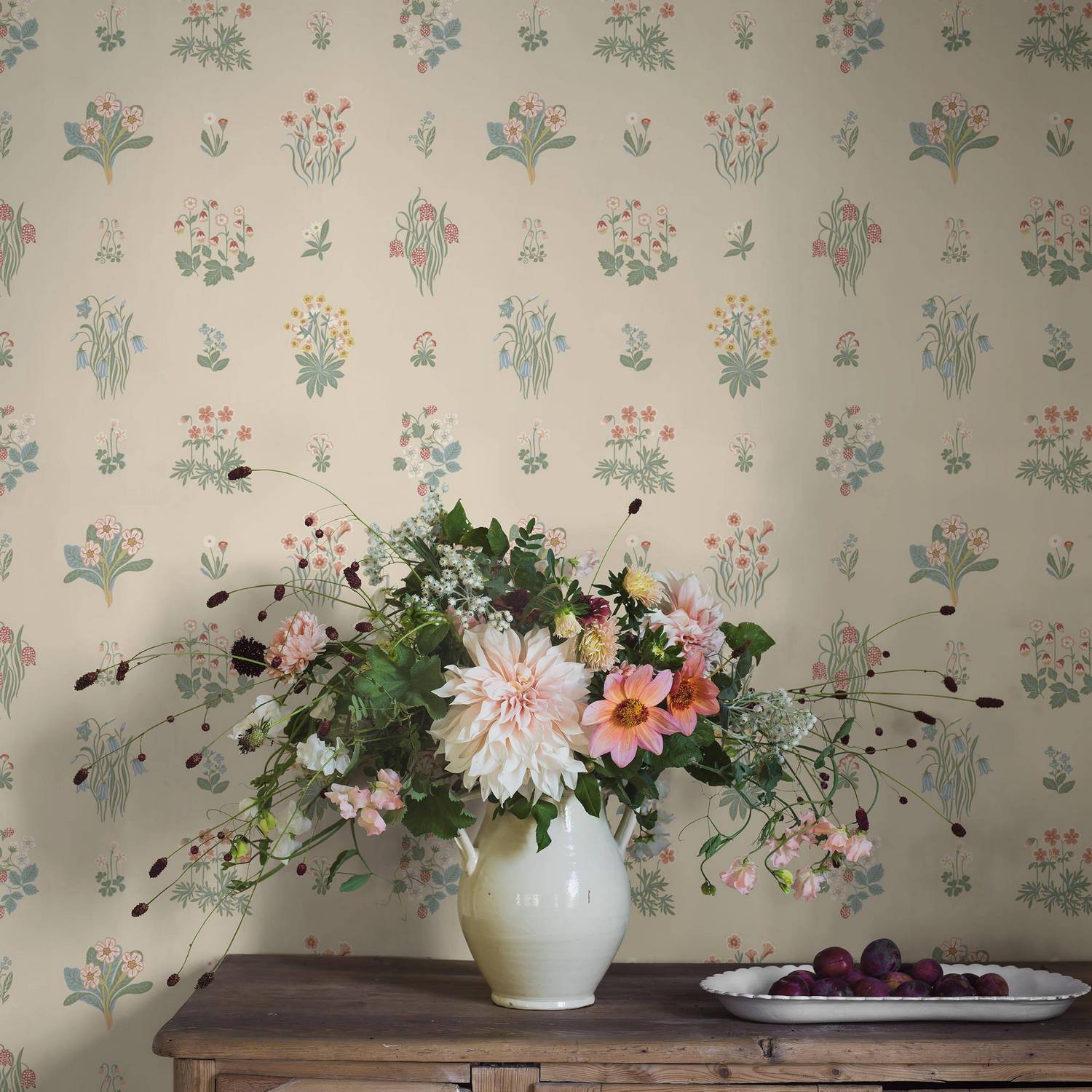 Tapet Boråstapeter Ängsflora 6951