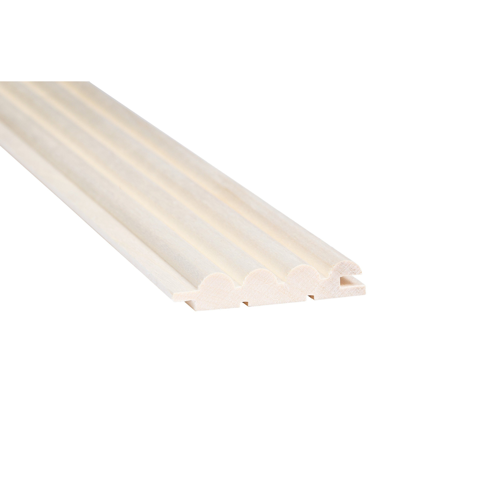 Bastupanel Sauna Sweden 15x82x2100 mm Längd: 2100 mm