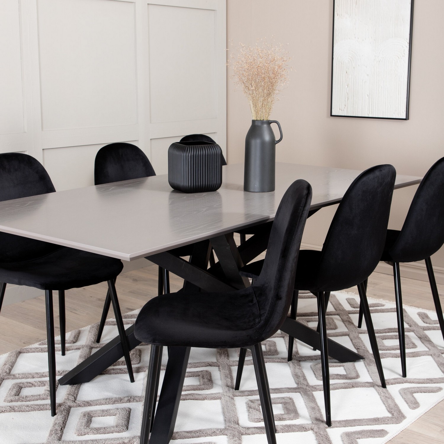 Matgrupp Venture Home Piata med 6 Pobbie Stolar GR22262