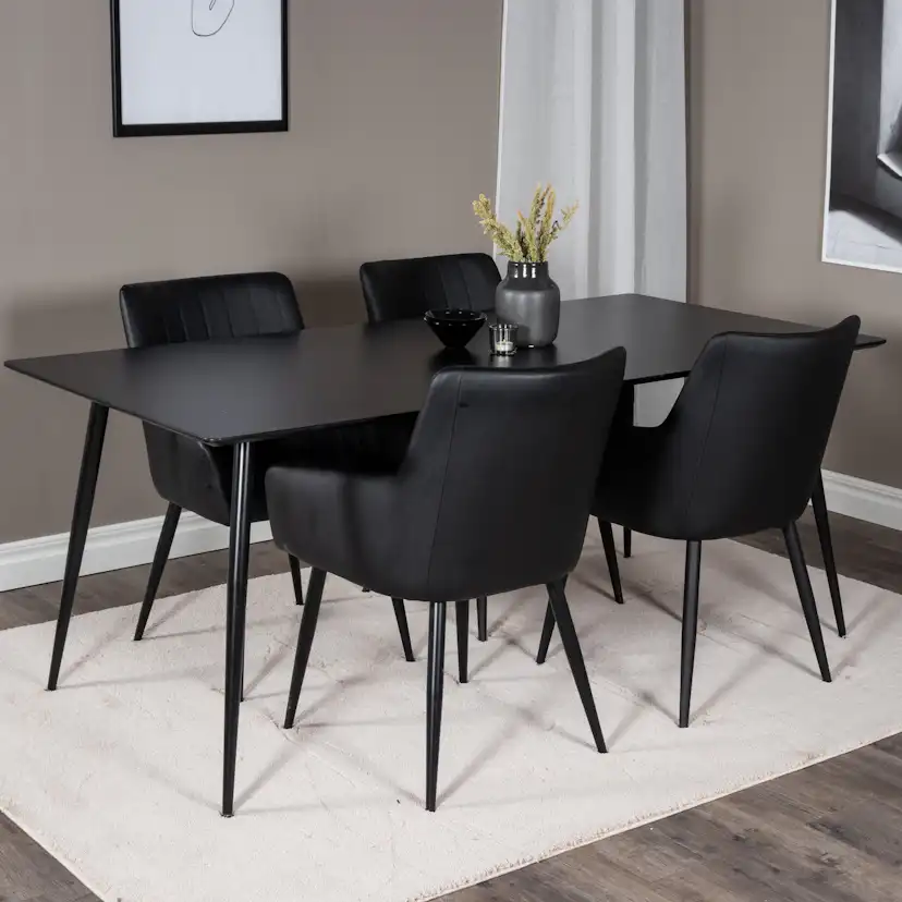 Matgrupp Venture Home Silar med 4st Comfort Stolar