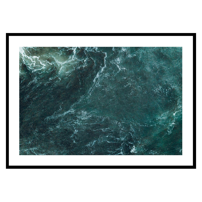 Poster Gallerix Niebla Verde Ocean