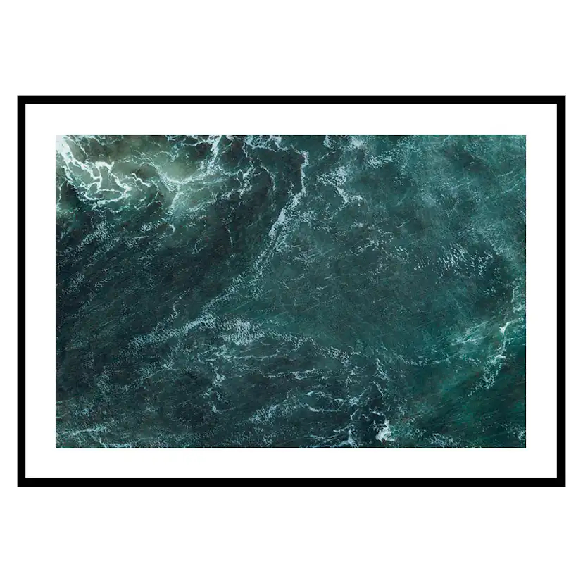Poster Gallerix Niebla Verde Ocean