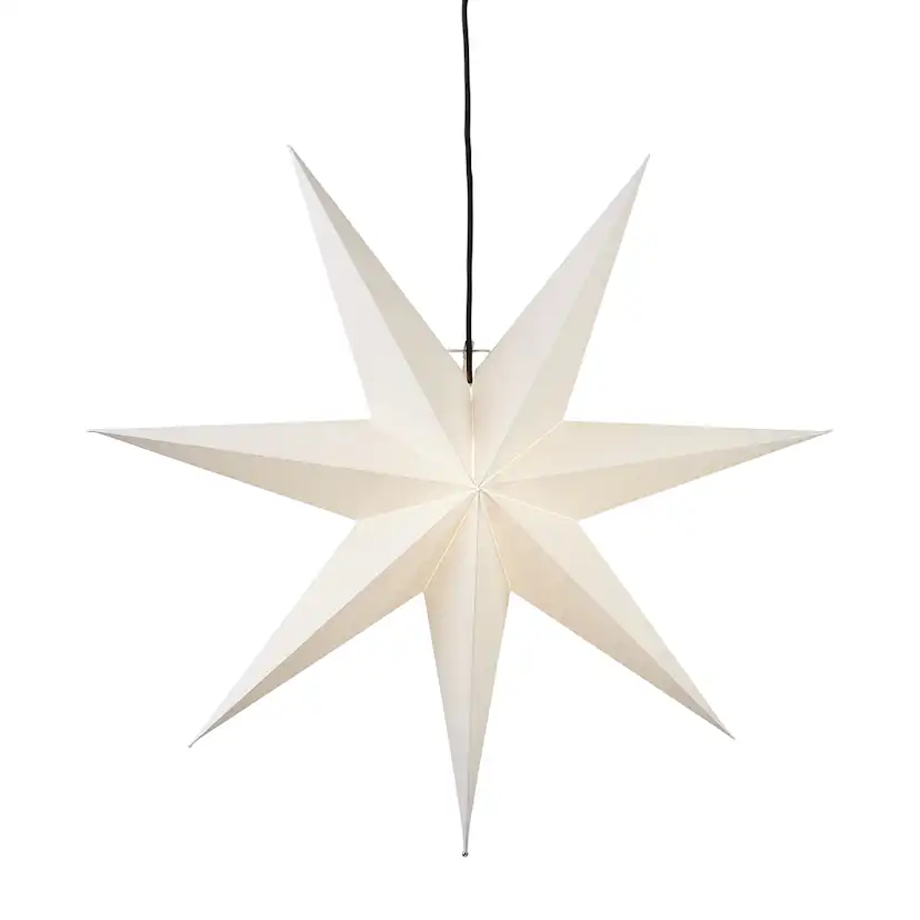 Pappersstjärna Star Trading Frozen 70 cm Adventsstjärna till Fönster