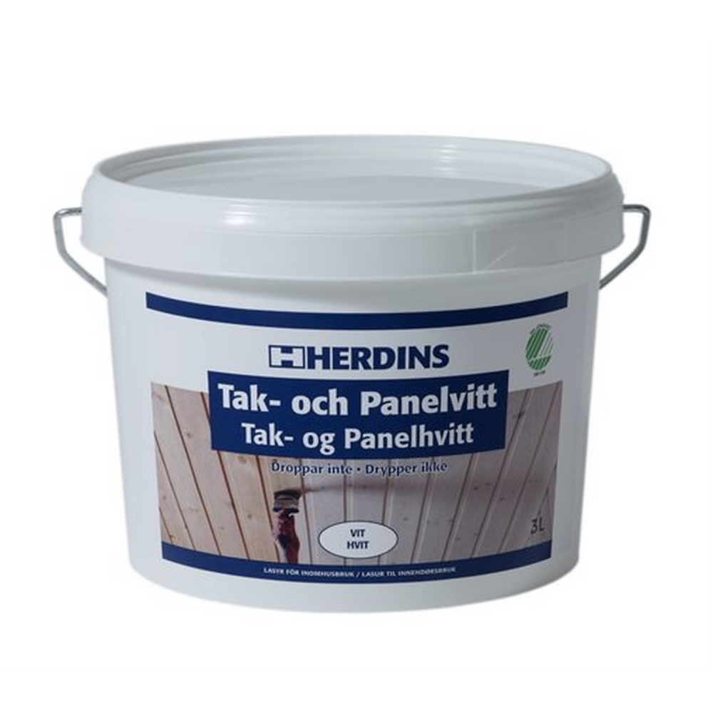 Herdins Tak & Panelvit, extra vit - 1L Extra Vit, 1 l