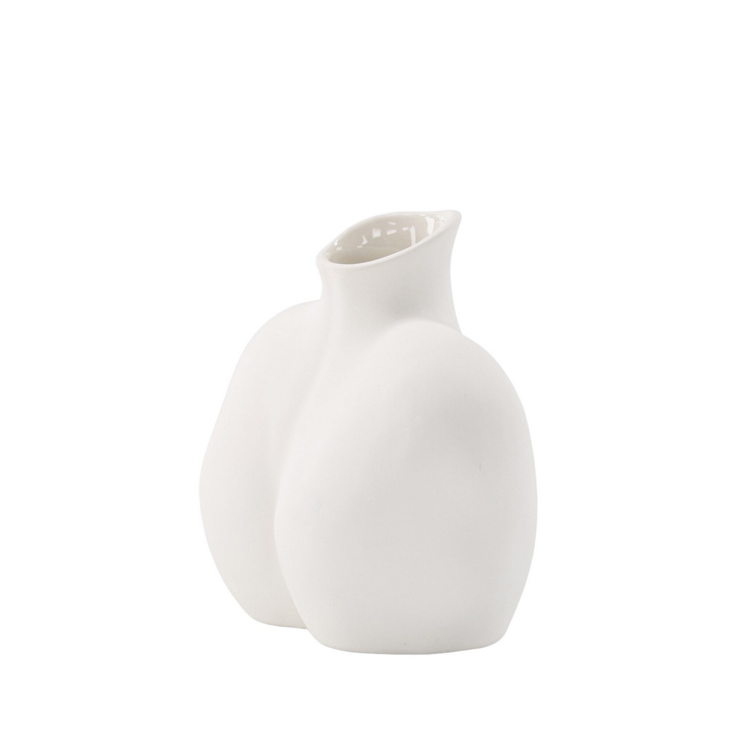 Harvey Vase - Offwhite - 17*10*15Hcm Vit