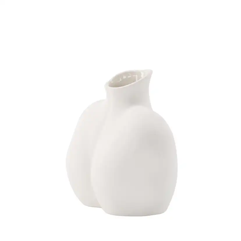 Harvey Vase - Offwhite - 17*10*15Hcm Vit