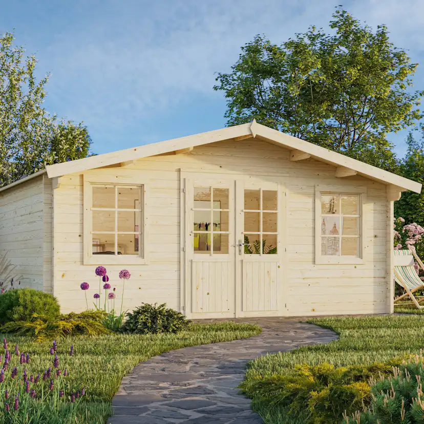 Klara 17,0 m2 PNT7012W2 Mörkgrå/Vit
