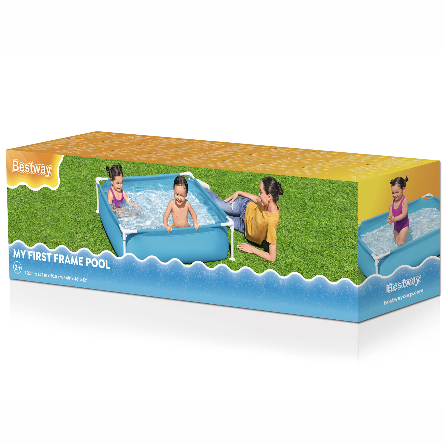 Pool Bestway My First Frame Pool 122x122 cm