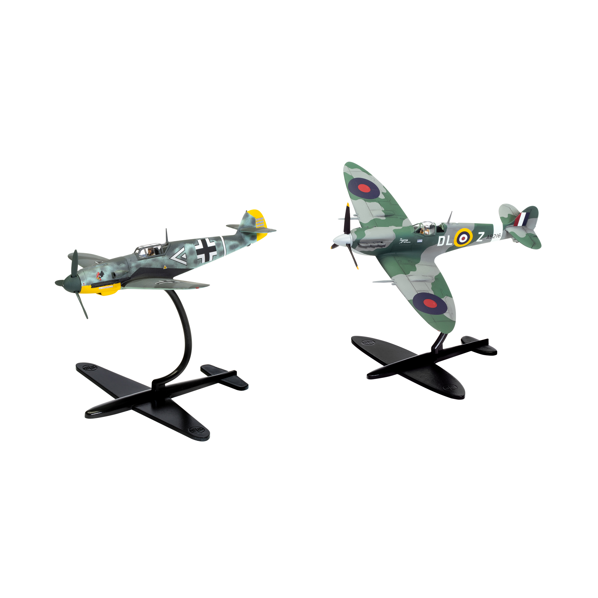 Modellbyggsats Airfix 1:72 Supermarine Spitfire Mk.Vc vs Bf109F-4 Dogfight Double